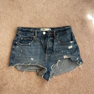 Garage denim shorts